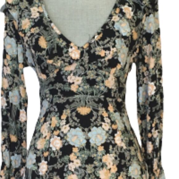 Flying Tomato Floral Cottage Core Dress Size S - Picture 4 of 4